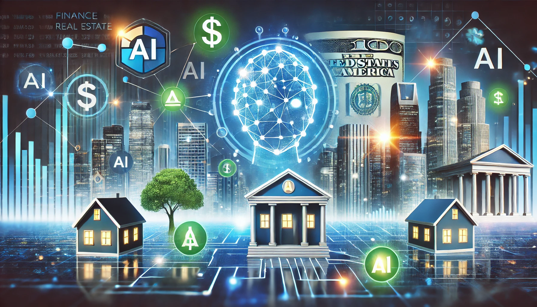 AI in Finance and Real Estate:  Data Wins