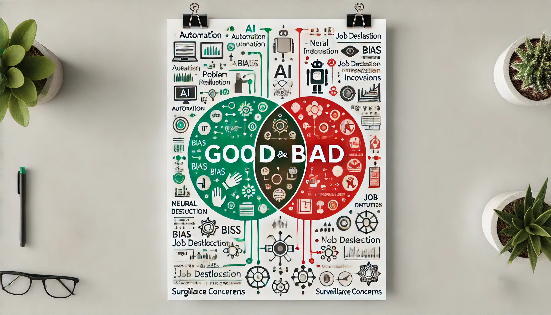 Why AI is Good/Bad? The Good, the Bad, and the Future of AI